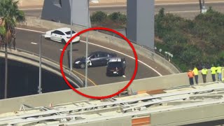 Police chase: Reckless driver leads CHP on chase from San Diego to LAX