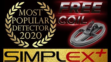 Nokta Makro Simplex+ Metal Detector now with FREE SP24 Elliptical Coil - Deal Overview & Live Dig