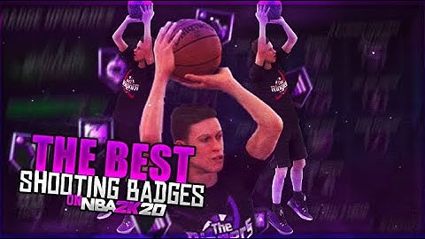 THE BEST SHOOTING BADGES AFTER NEW PATCH IN NBA 2K20!! THESE BADGES MAKES YOU GREEN!! NBA 2K20