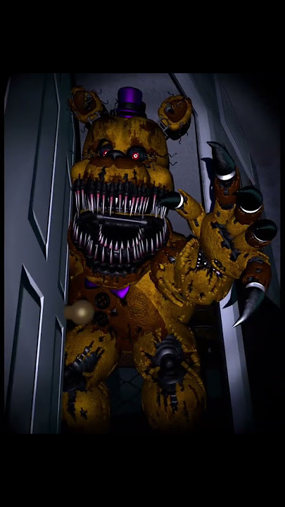 Montgomery Gator vs Nightmare Fredbear #shorts#fnaf#fnafedits