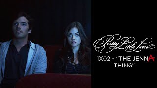 Pretty Little Liars - Aria And Ella Bump Into Ezra At The Theatre - The Jenna Thing 1X02