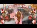 Studio Vlog | Crystal Shop Edition | Spring Restock Prep &amp; Order Packing🌸🐣