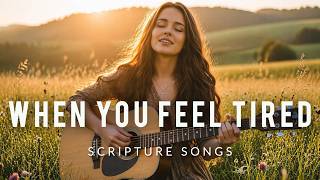 🌿 When You Feel Tired, Listen to This | Peaceful Scripture Songs (1 Hour) screenshot 1