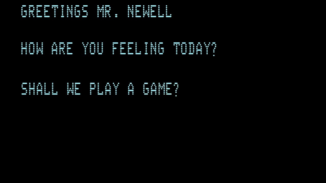 WarGames Steam Deck Boot Animation