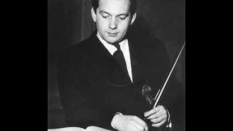 Arthur Grumiaux - Bach Sonata No.3 in C major, BWV 1005 (IV. Allegro assai)