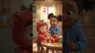 Let's learn to count number from 1 to 5 with cocomo  #educationalcartoons  #kidslearning