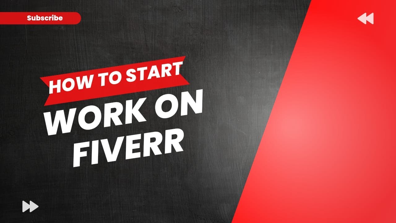 How to Start Work on Fiverr | Bilal Tech