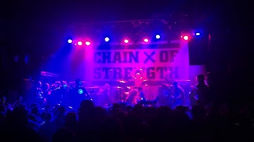 Chain Of Strength "Too Deep Until Now" Rev 25 showcase Irving Plaza, NYC, 10/12/2012