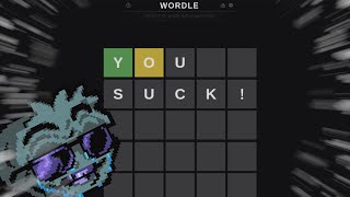 At the precipice - Wordle 1/18/22