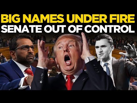 US Senate News LIVE Kash Patel Finally Exposed Big Names Charlie Kirk Donald Trump Kash Patel