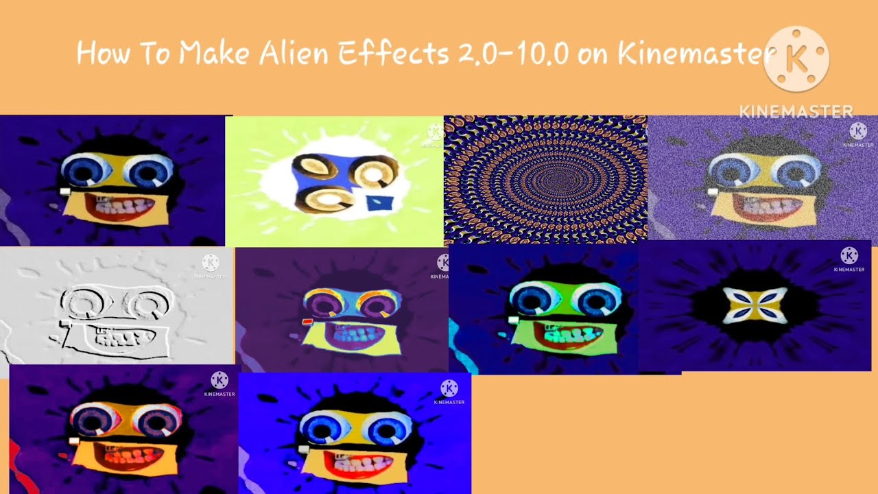 (REQUESTED) How To Make Alien Effects 2.0-10.0 on Kinemaster - YouTube