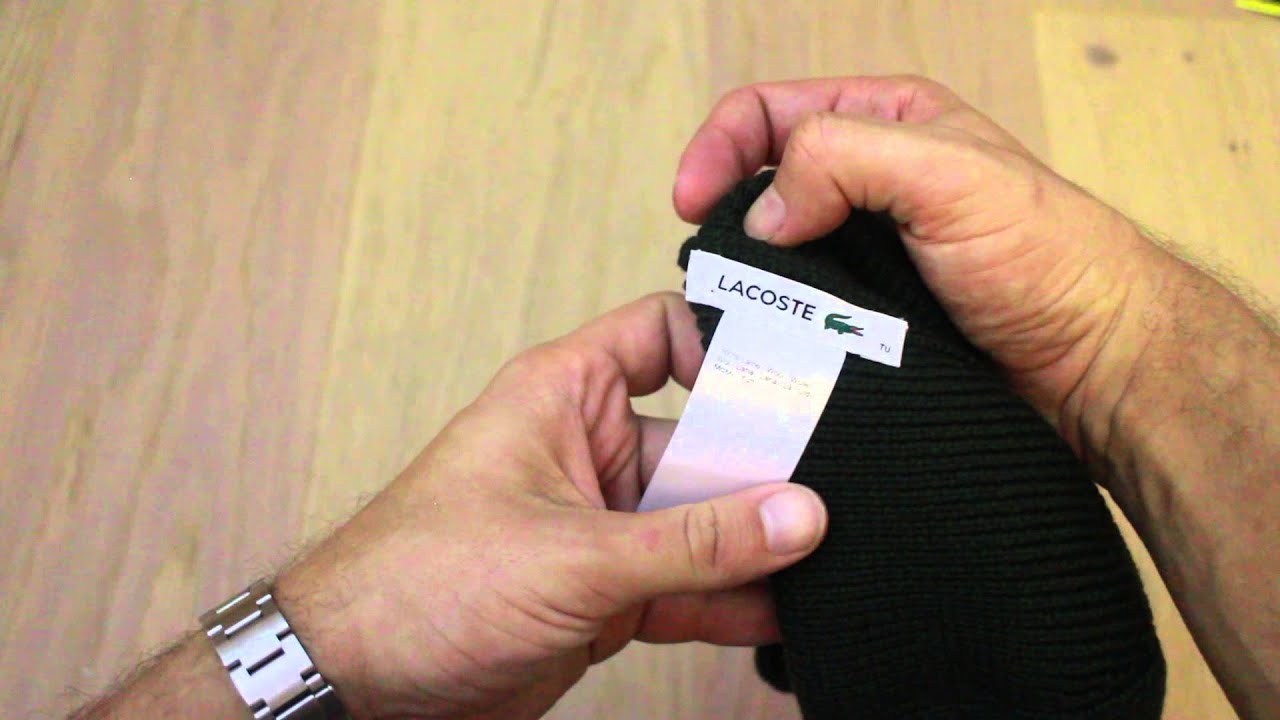 fake lacoste cap