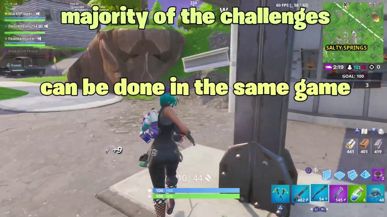 Fortnite smash and grab challenges guide YouTube