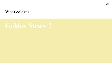 Golden Straw color #f5edae hex color - Yellow color - Cool color f5edae