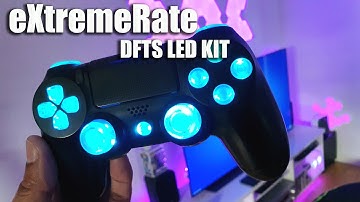 BESTE PS4 CONTROLLER LED-KIT Uitpakken en volledige installatie voor beginners van eXtremeRate