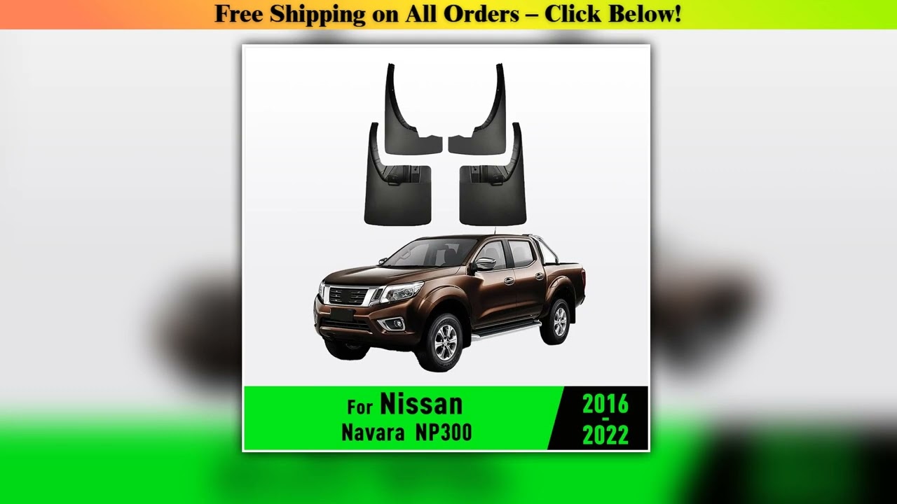 Fender Mudguard Mud Flaps Guard Splash Flap Mudguards Car Accessories For Nissan Navara  NP300