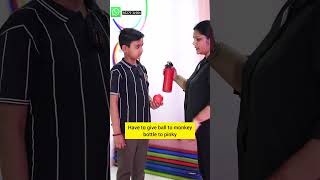 Does this simple game help with autism? #autismkids #sensoryactivity #shorts