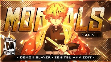 Mortals Funk ~ Demon Slayer "Zenitsu" [Edit/AMV] 4k ! Alight motion Preset (+Project file)