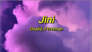 Oualid - Jini ft. F1rstman (sped up) Paroles | Wana, wana, wana, bezef 3lik ana Resimi