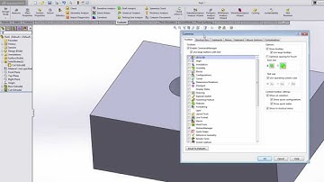 SolidWorks 2015 User Interface Customization Part 1