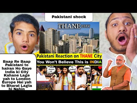 Pakistani Public Reaction on THANE City of INDIA | Shocking Reacts Pakistani