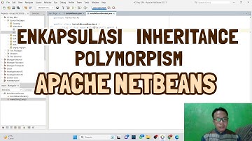Encapsulation, Inheritance, dan Polymorpism [APACHE NETBEANS]