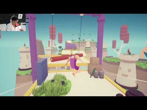 Northeasterner playing parkour where you can punch someone lol - pain party