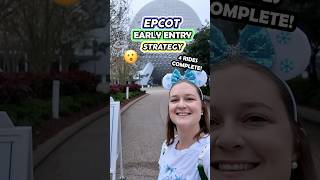 INSANE Epcot Rope Drop! 😵🚀(Easy Early Morning Strategy)