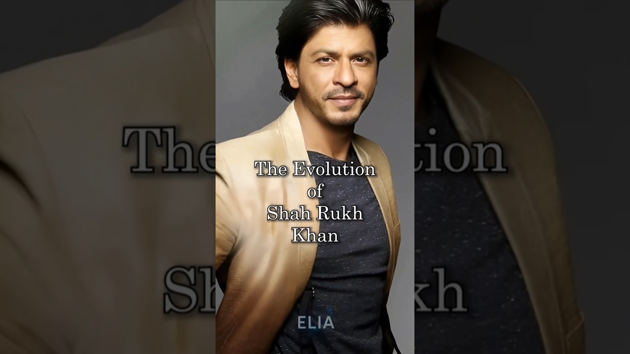 The Evolution Of Sha Rukh Khan 