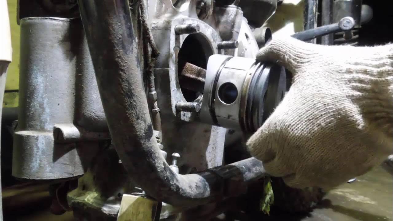 Ремонт Subaru Legacy Субару Легаси : Снятие поршней