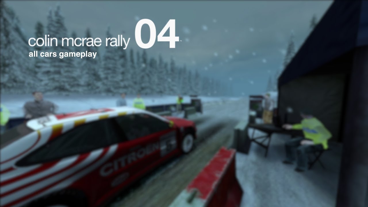 Colin McRae Rally 04 - All Cars Gameplay