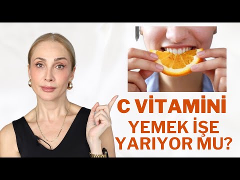 C Vitamini Cilde Geçiyor mu? Bilmedikleriniz !!! | Sebile Ölmez