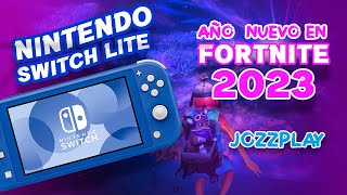 FORTNITE en Nintendo Switch LITE - Así recibimos el año nuevo 2023 en Fortnite!!!