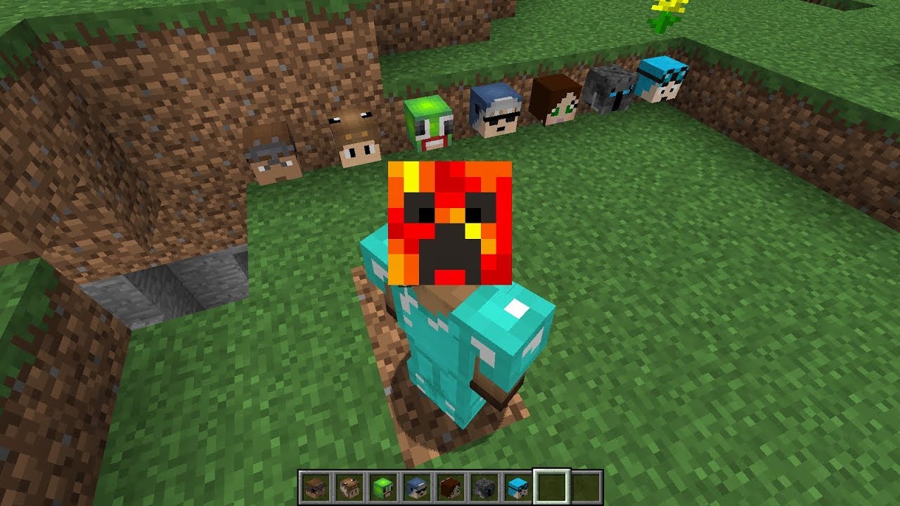 Minecraft Youtuber heads YouTube