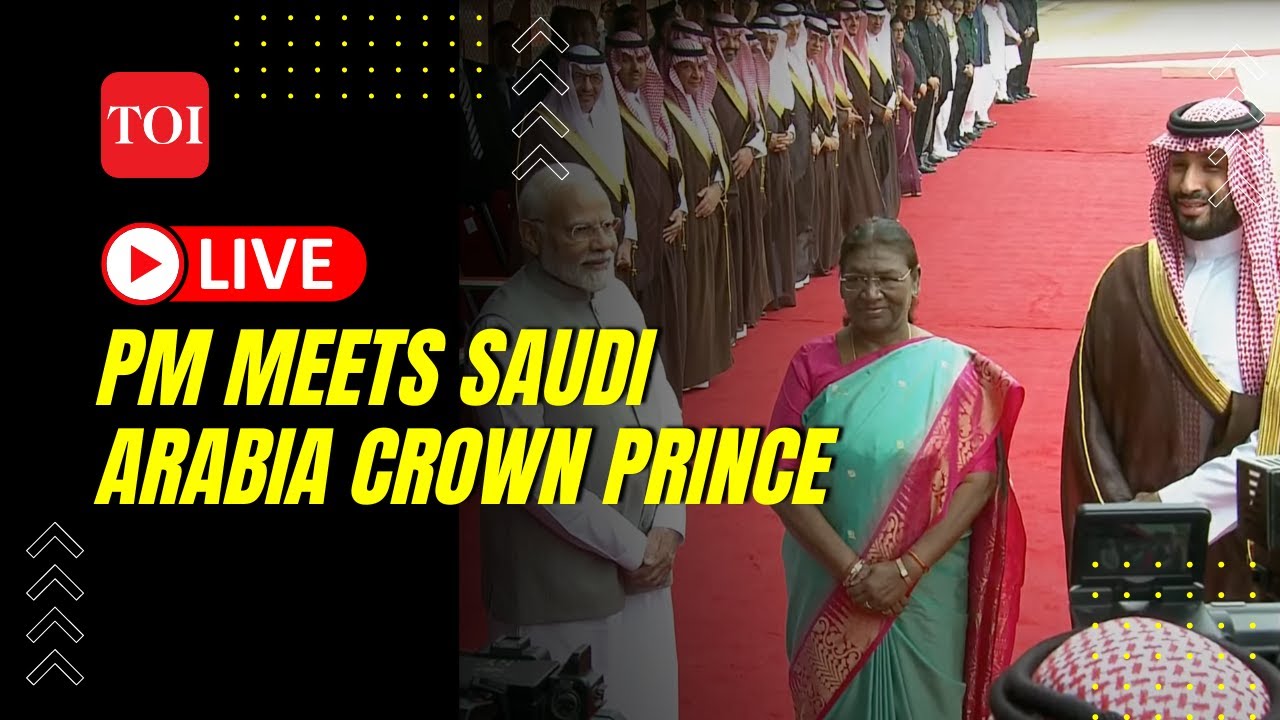 PM Modi meets the Crown Prince of Saudi Arabia, Mohammed bin Salman Al ...