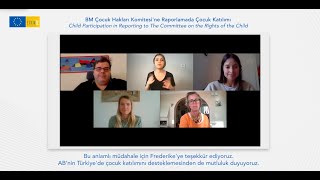 Bm Çocuk Hakları Komitesine Raporlamada Çocuk Katılımı