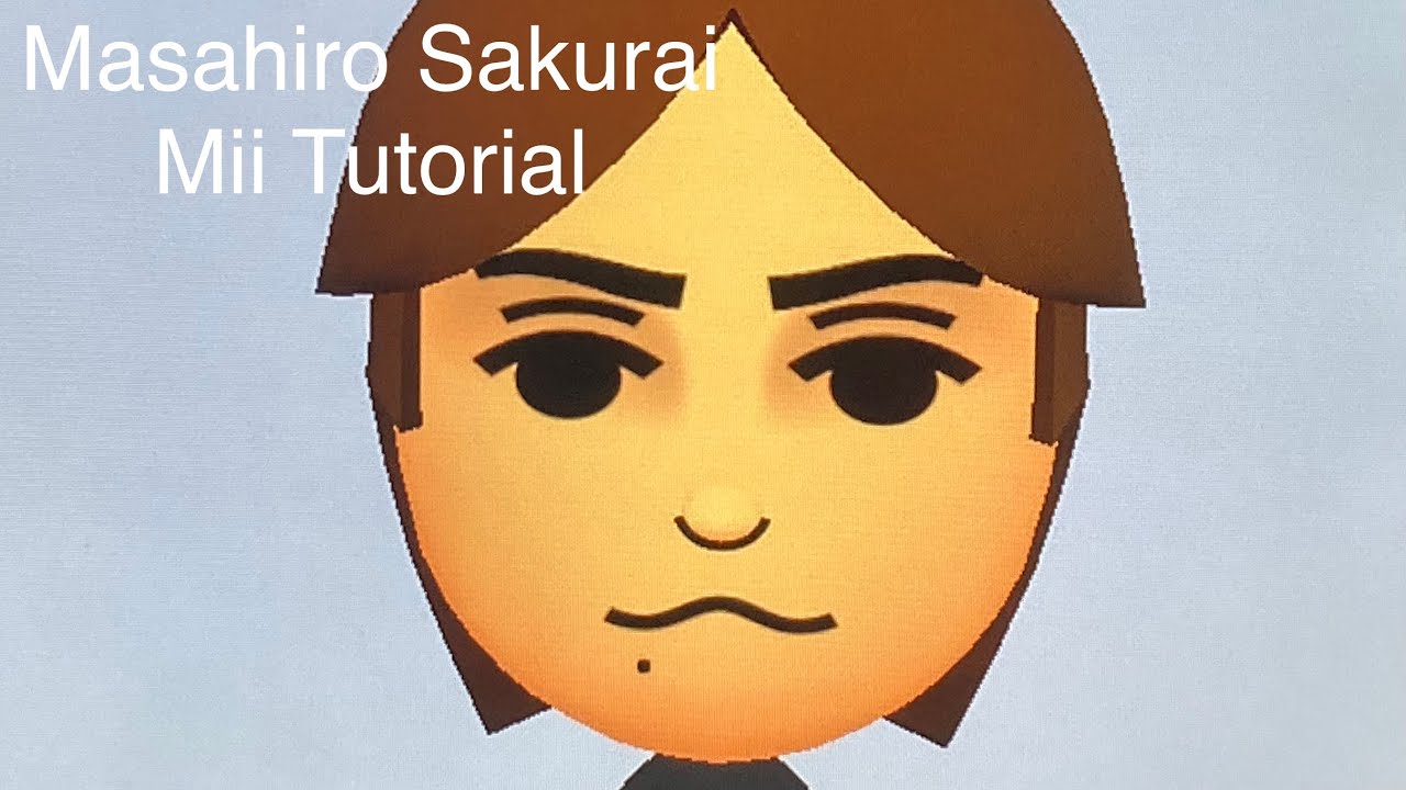 Sakurai Mii Tutorial - YouTube