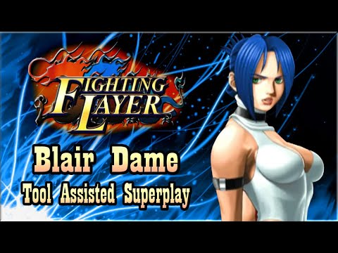 【TAS】FIGHTING LAYER (ARCADE \ 1998) - BLAIR DAME (OLD)
