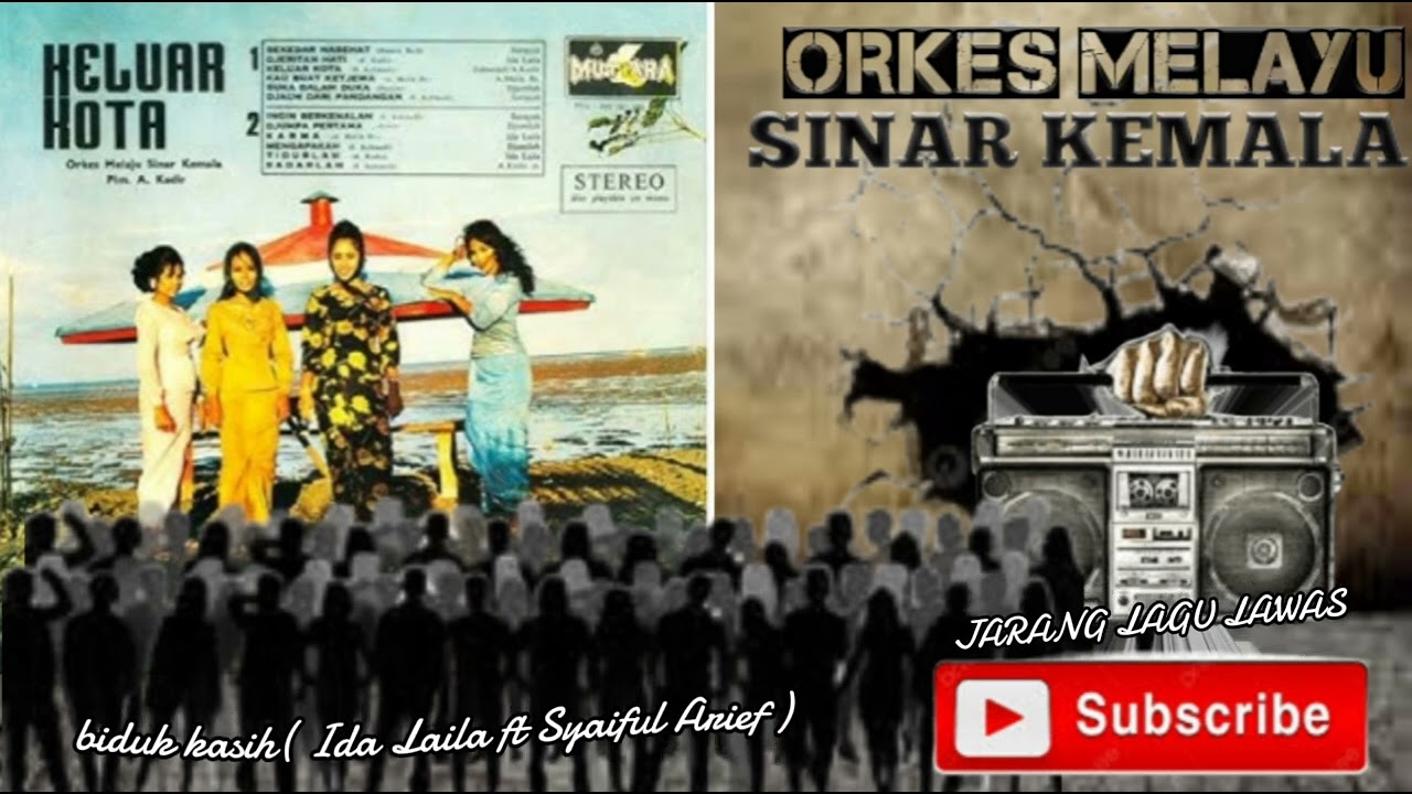 Ida Laila ft Syaiful Arief biduk kasih duet romantis bersama om sinar Kemala