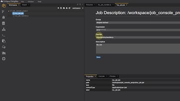 Eclipse Dirigible - Job Scheduler