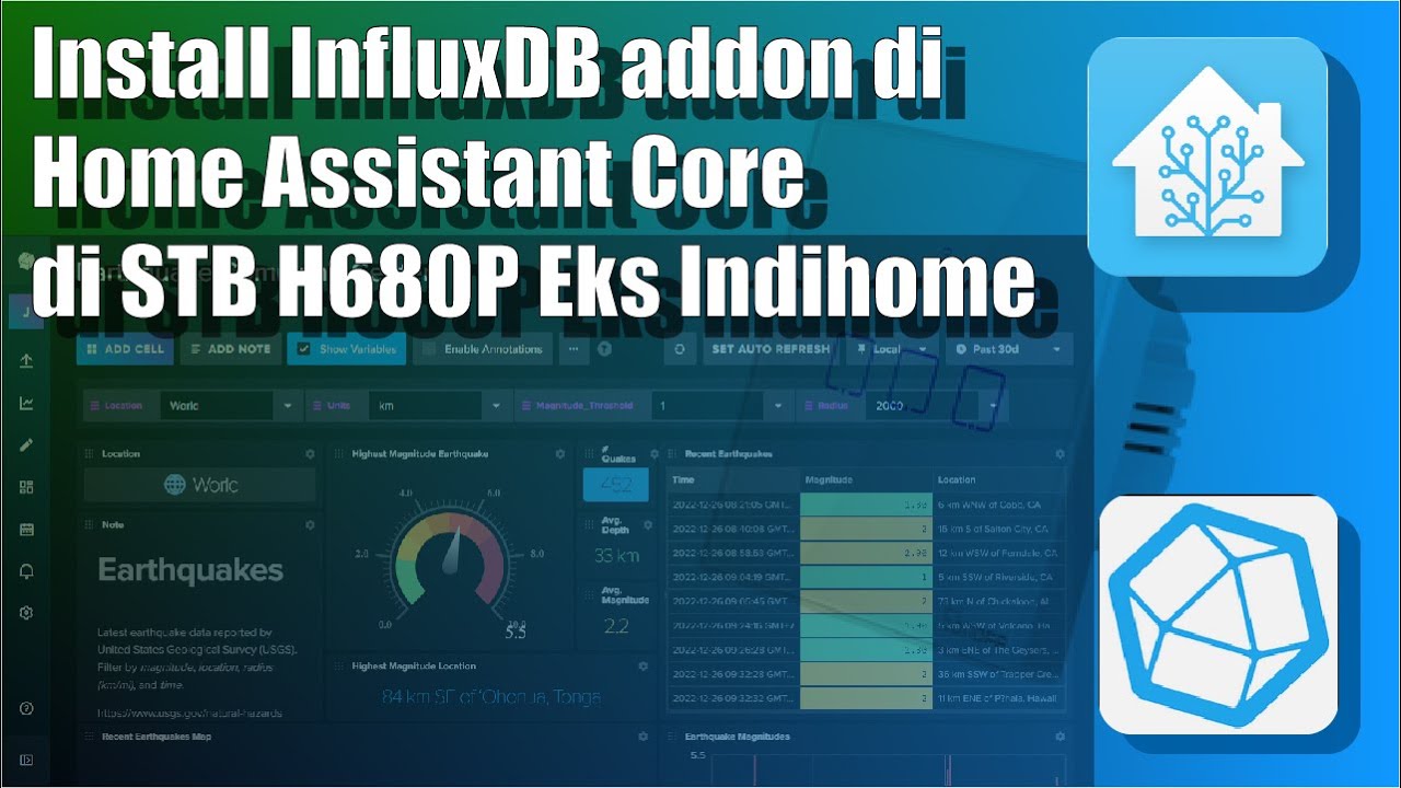 Bagaimana Install InfluxDB addon di Home Assistant Core | Membangun Smart Home