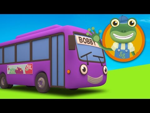 Bobby the Bus visits Gecko's Garage | Bus Video For Kids