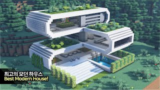 ⛏️ บทช่วยสอน Minecraft :: 🌲 สร้างบ้านสมัยใหม่ที่ดีที่สุดในโลก