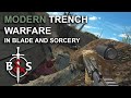 Blade and Sorcery Trench Warfare gameplay