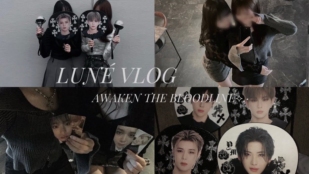 【LUNÉ VLOG】 2025 &TEAM CONSERT TOUR IN JAPAN AWAKEN THE BLOODLINE in AICHI | サウチェでまさかの... | 名古屋でオタ活