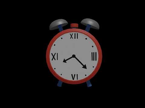 Working clock animation