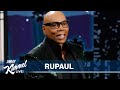 RuPaul on Superman vs Spider-Man, Guest Hosting Kimmel & Celebrating Christmas