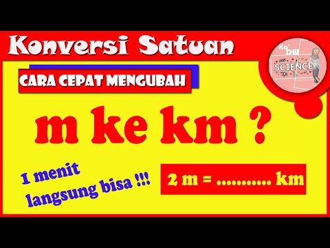 Video: Bagaimana Mengkonversi Kilometer Ke Kilometer Persegi