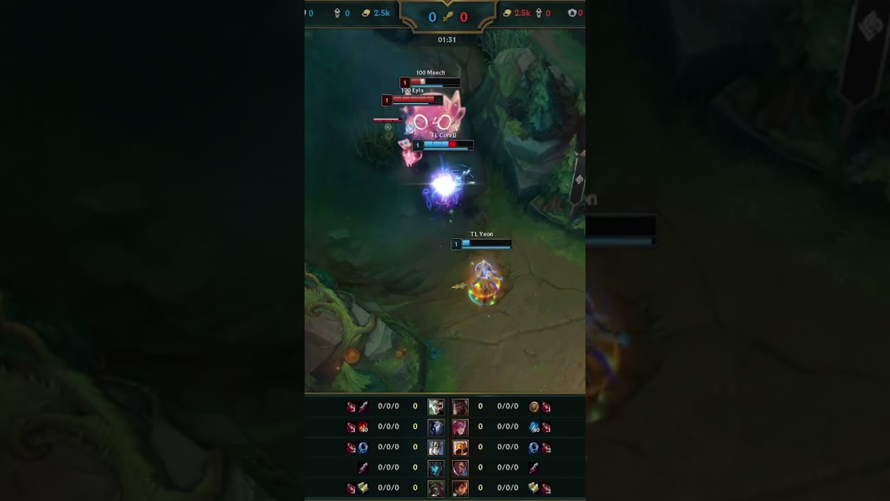 Close level 1 Bot Lane Fight - 2024 Preseason Casting