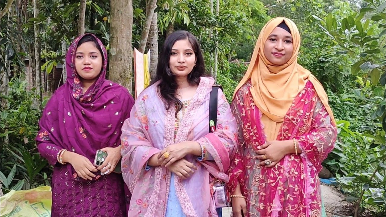 নতুন মামি বিয়ের পর এই প্রথম শশুড় বাড়ি থেকে বরিশাল যাচ্ছে বাপেরবাড়ি|